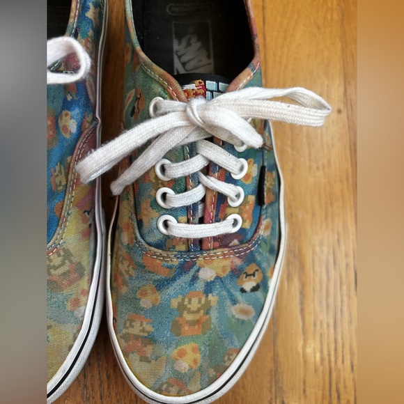 Rare Vans x Nintendo Super Mario Sneakers - Project Pair M 8.5 / W 10 - Picture 2 of 14